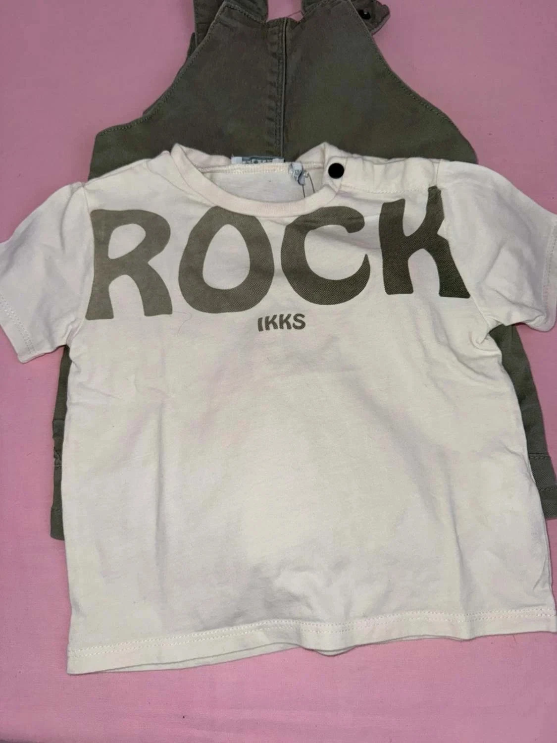 Set, boy, ikks 12 months jumpsuit with T-shirt – photo 7